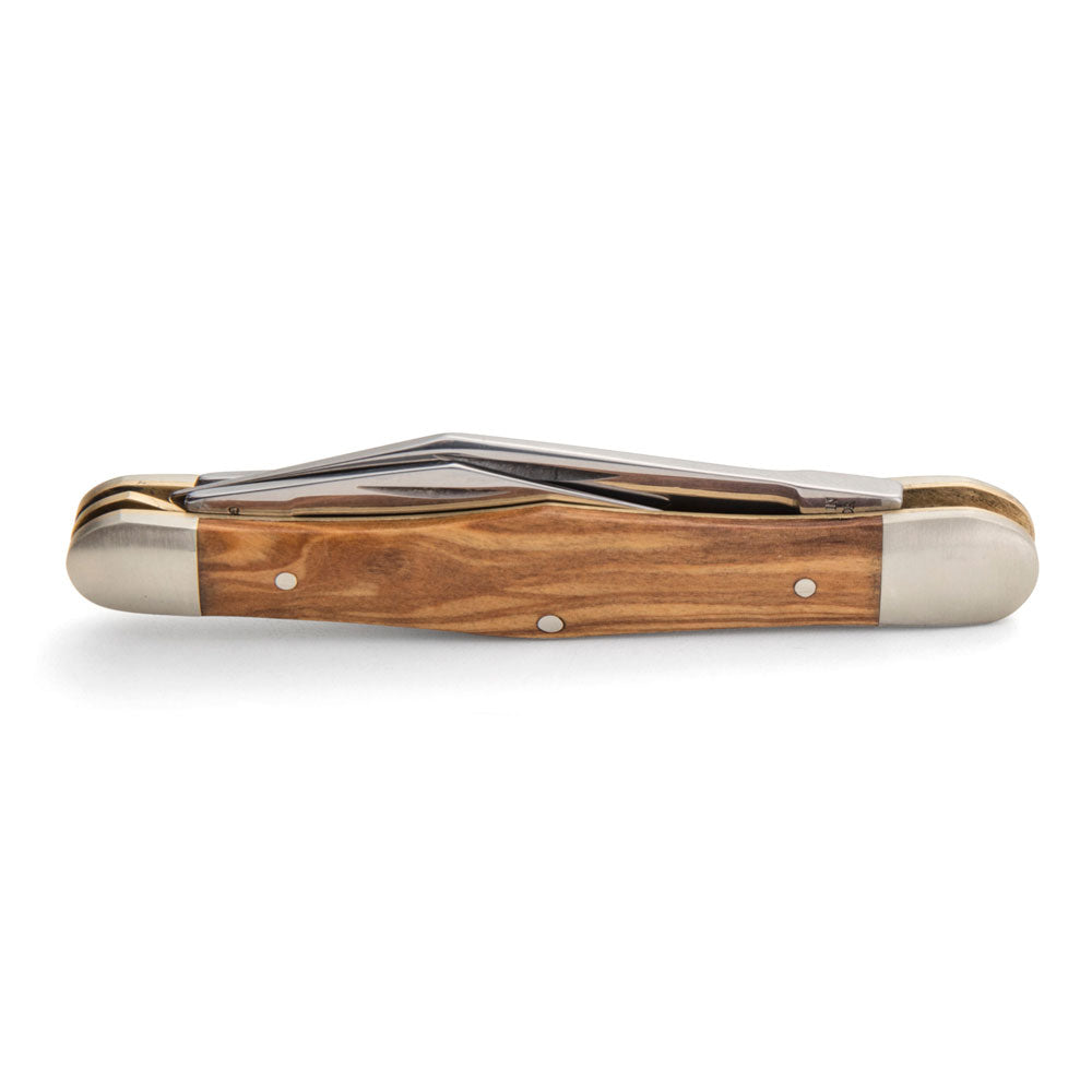 Robert Klaas Pocket Knife with Olive Wood Handle