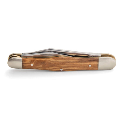 Robert Klaas Pocket Knife with Olive Wood Handle