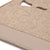 Classic Long Saddle Pad - Cowboy Tan Felt with Beige Canvas Trim