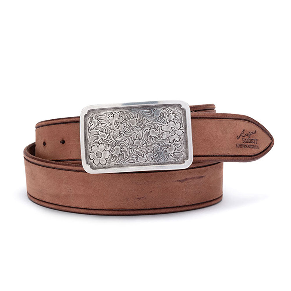 Sencillo Nubuck Leather Belt | Angus Barrett Saddlery