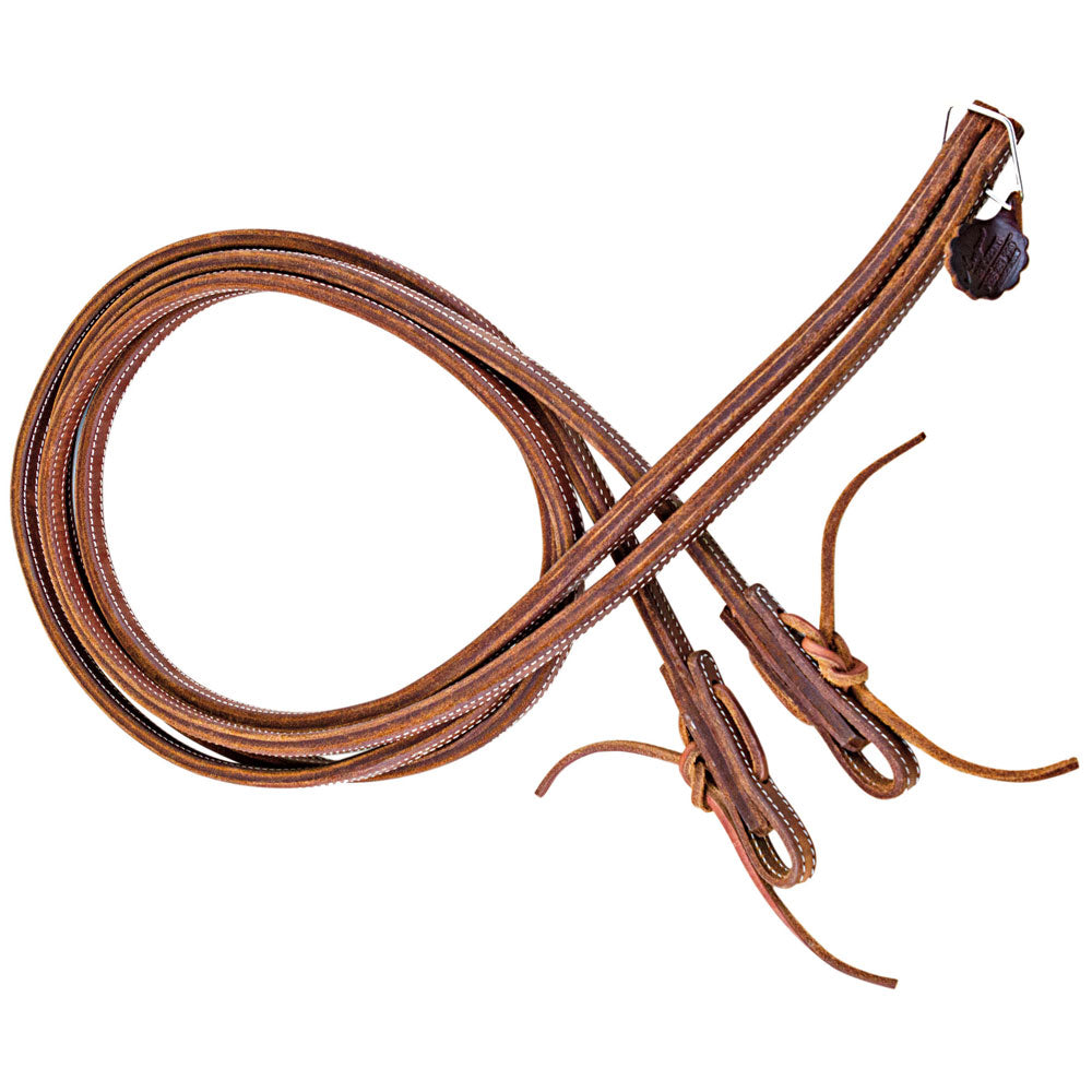 Leather Split Reins - Fully Stitched & Lined – Angus Barrett Saddlery
