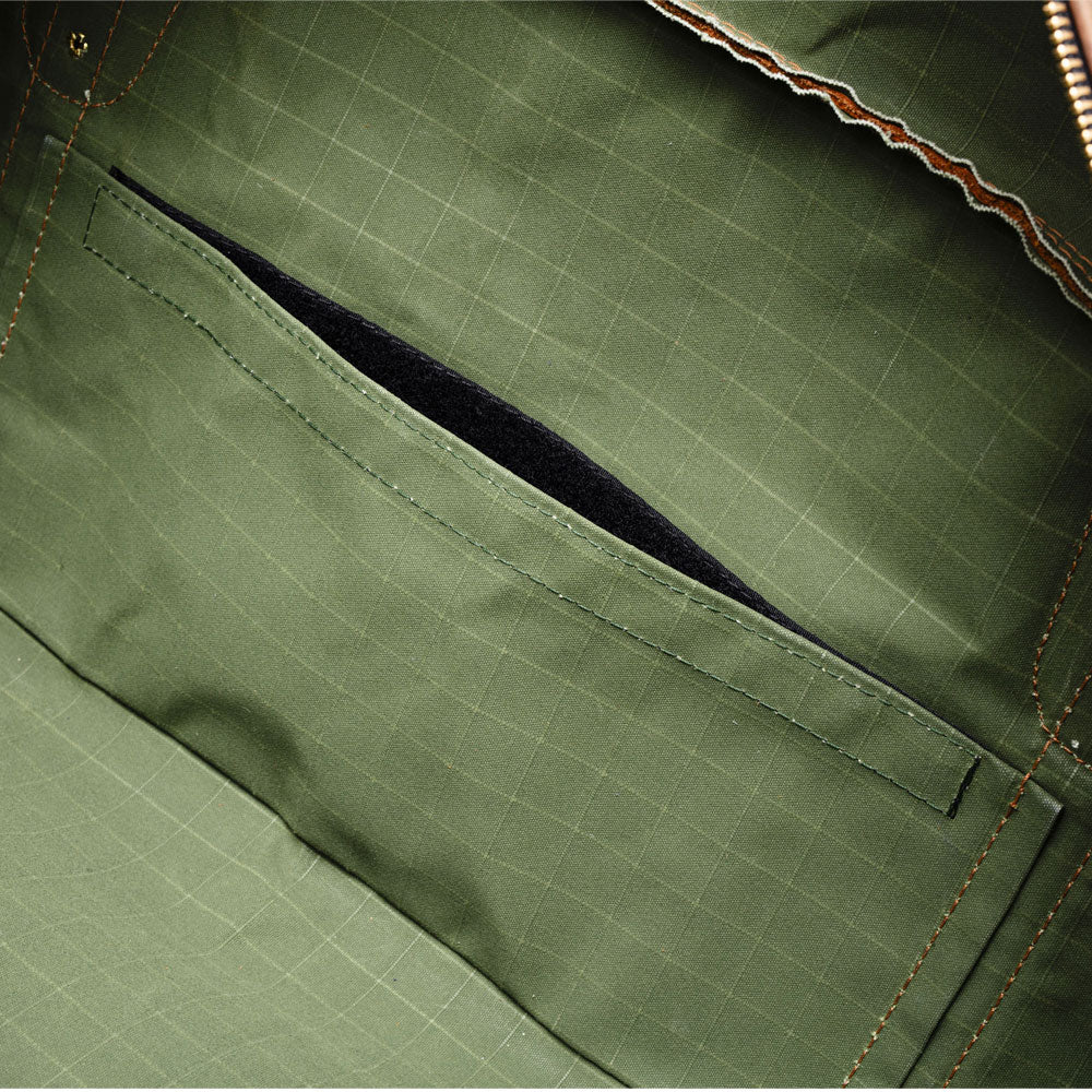 Warrego Gear Bag - Green Canvas