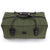 Weekend Travel Bag - All Green Canvas Trim with Black Leather Trim