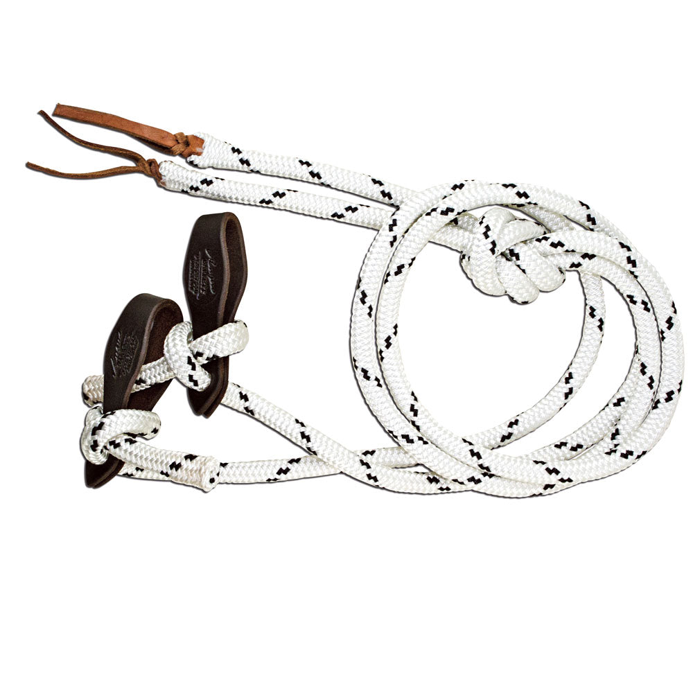Yachting Rope Reins | Angus Barrett Saddlery 