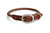 Rolled Leather Dress Dog Collar - Angus Barrett Saddlery