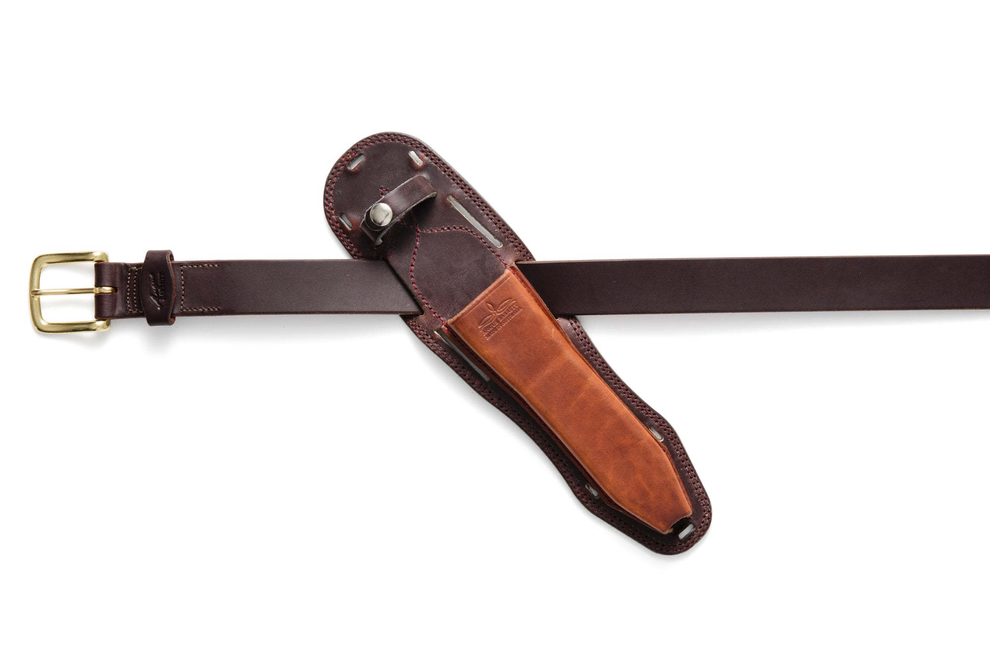 Leather Pliers Pouch 12" No Straps | Angus Barrett Saddlery