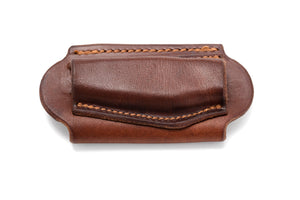 Leather Pocket Knife Pouch (Natural) | Angus Barrett Saddlery
