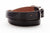 Angus Barrett Saddlery London Leather Belt wiht Stainless Steel Buckle (Dark Chocolate)