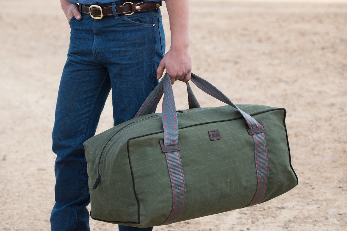 Gear Bags & Weekend Travel Bags  Australian Made - Angus Barrett Saddlery