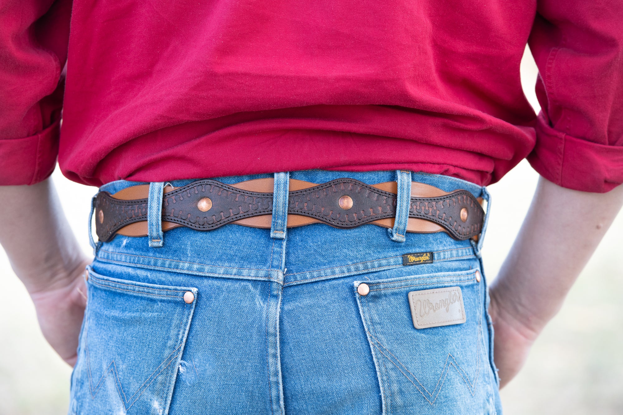 Brumby Men's Belt | Leather Belts Online | Angus Barrett Saddlery
