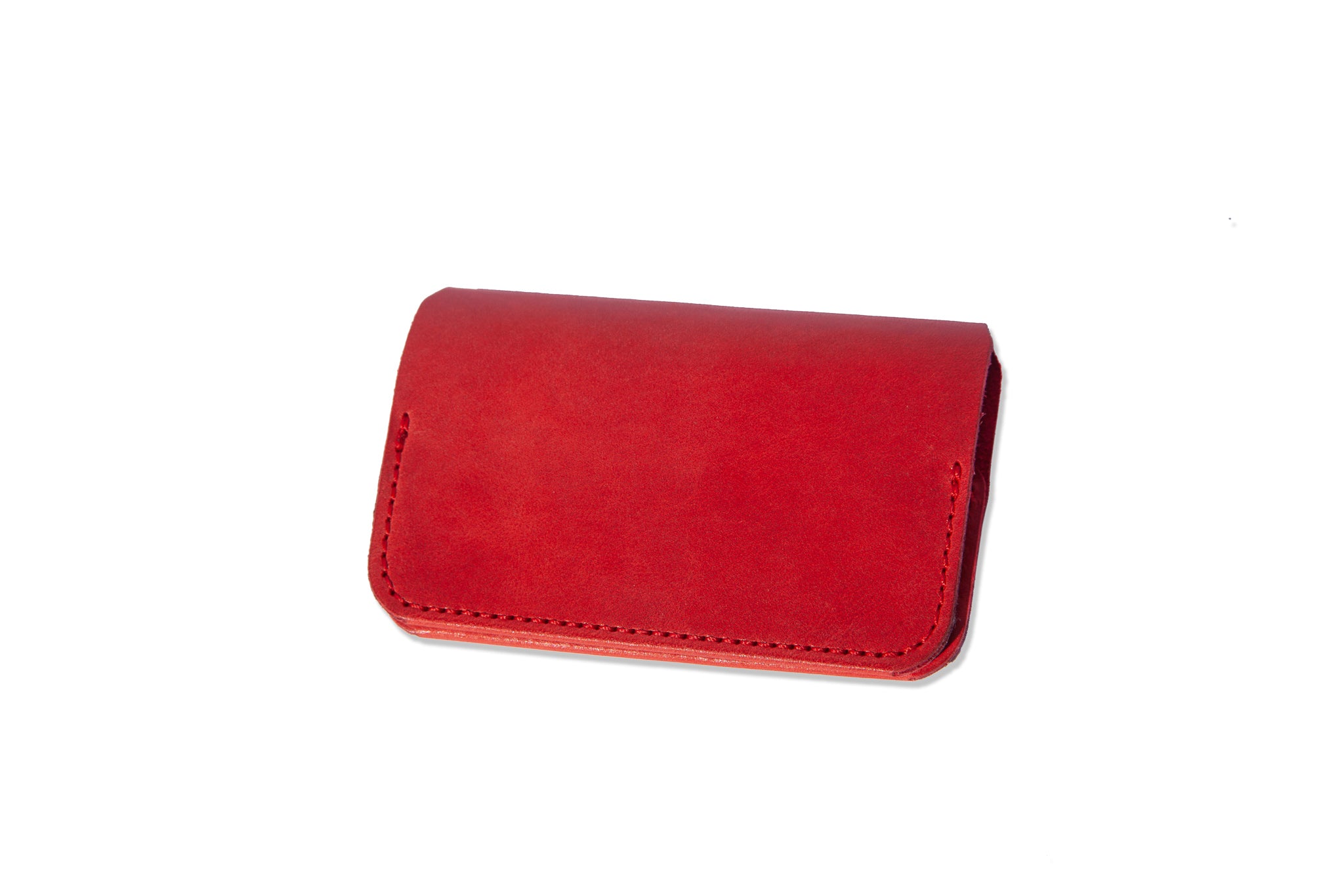 Leather Phone Case / Wallet with Card Pockets | Fragola Red