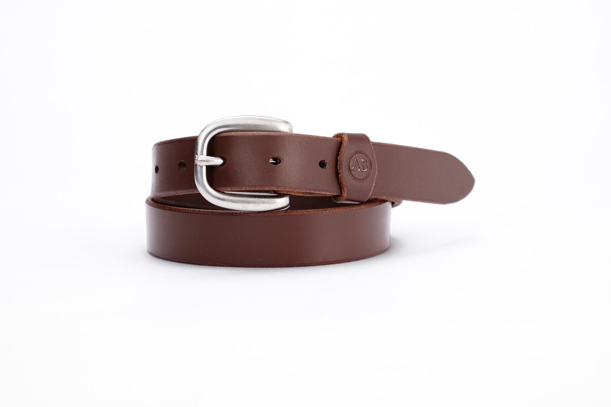 Katherine Leather Belt - Chocolate