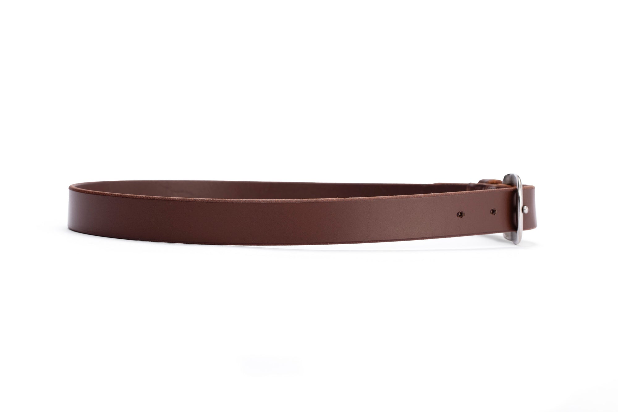 Katherine Leather Belt - Chocolate