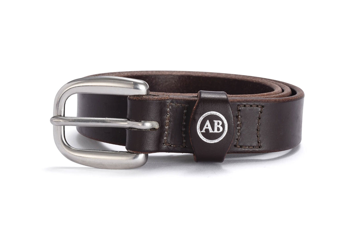 Katherine Ladies Leather Belt with Stainless Steel Buckle
