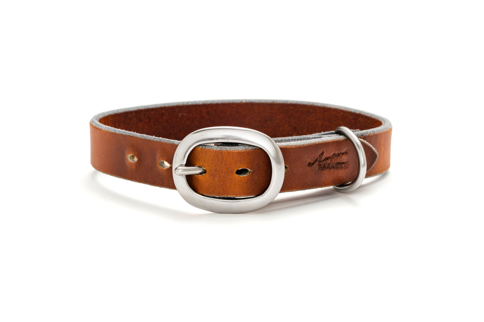 Leather Working Dog Collar Buy Australia Made Leather Dog Collars Angus Barrett Saddlery