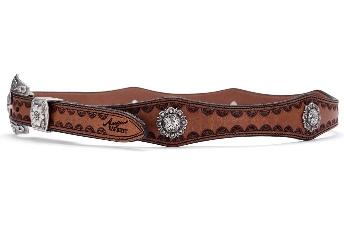 Montana Leather Cowboy Belt | Angus Barrett Saddlery
