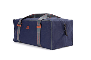 Medium Canvas Gear Bag (Navy) - Angus Barrett Saddlery
