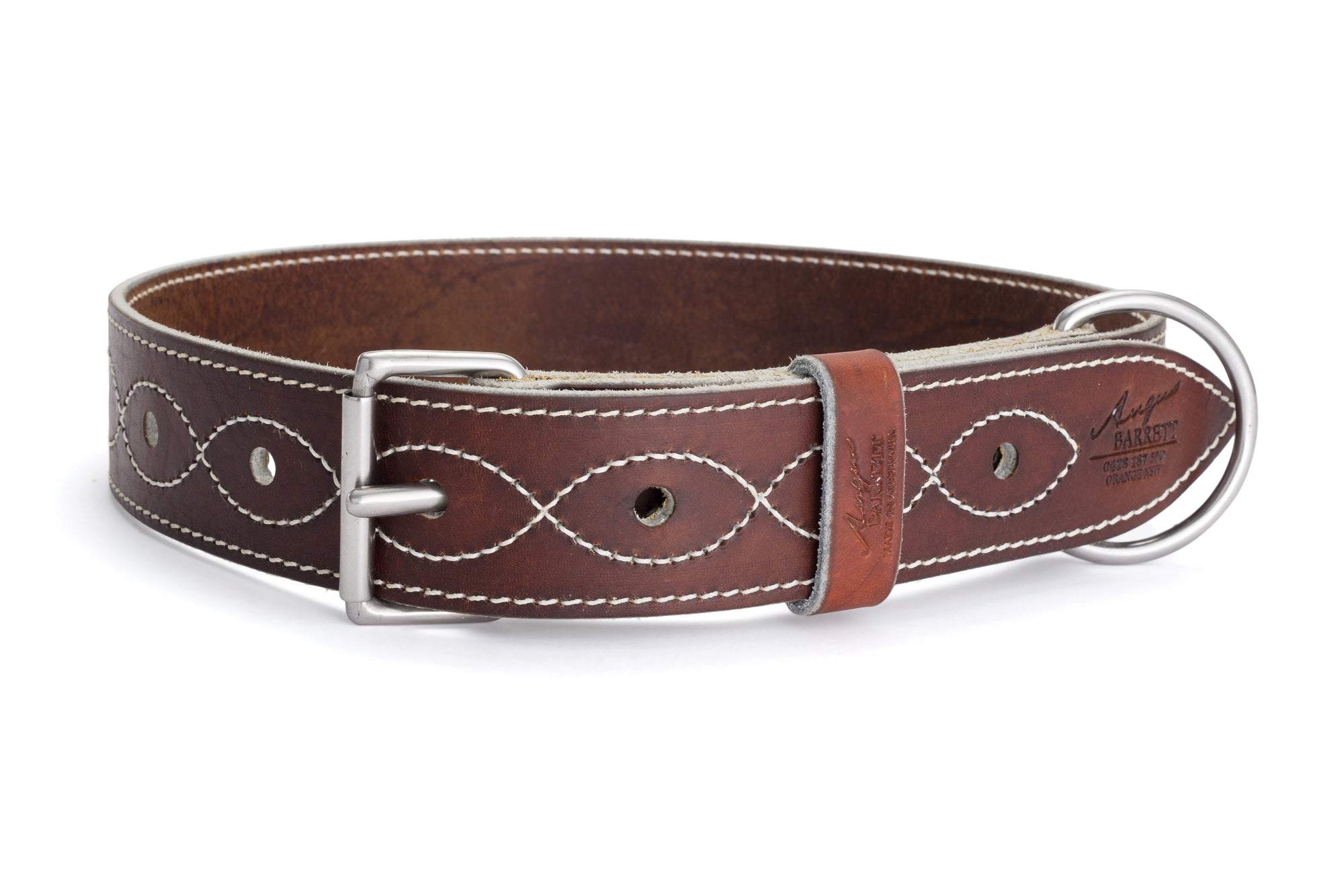 Leather Horse Neck Tie | Pull Back Collar - Angus Barrett Saddlery