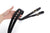 French Leather Reins (Black) with Brass Hardware | Angus Barrett Saddlery