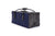 Weekender Overnight Bag - Navy Canvas with Black Leather | Angus Barrett Saddlery
