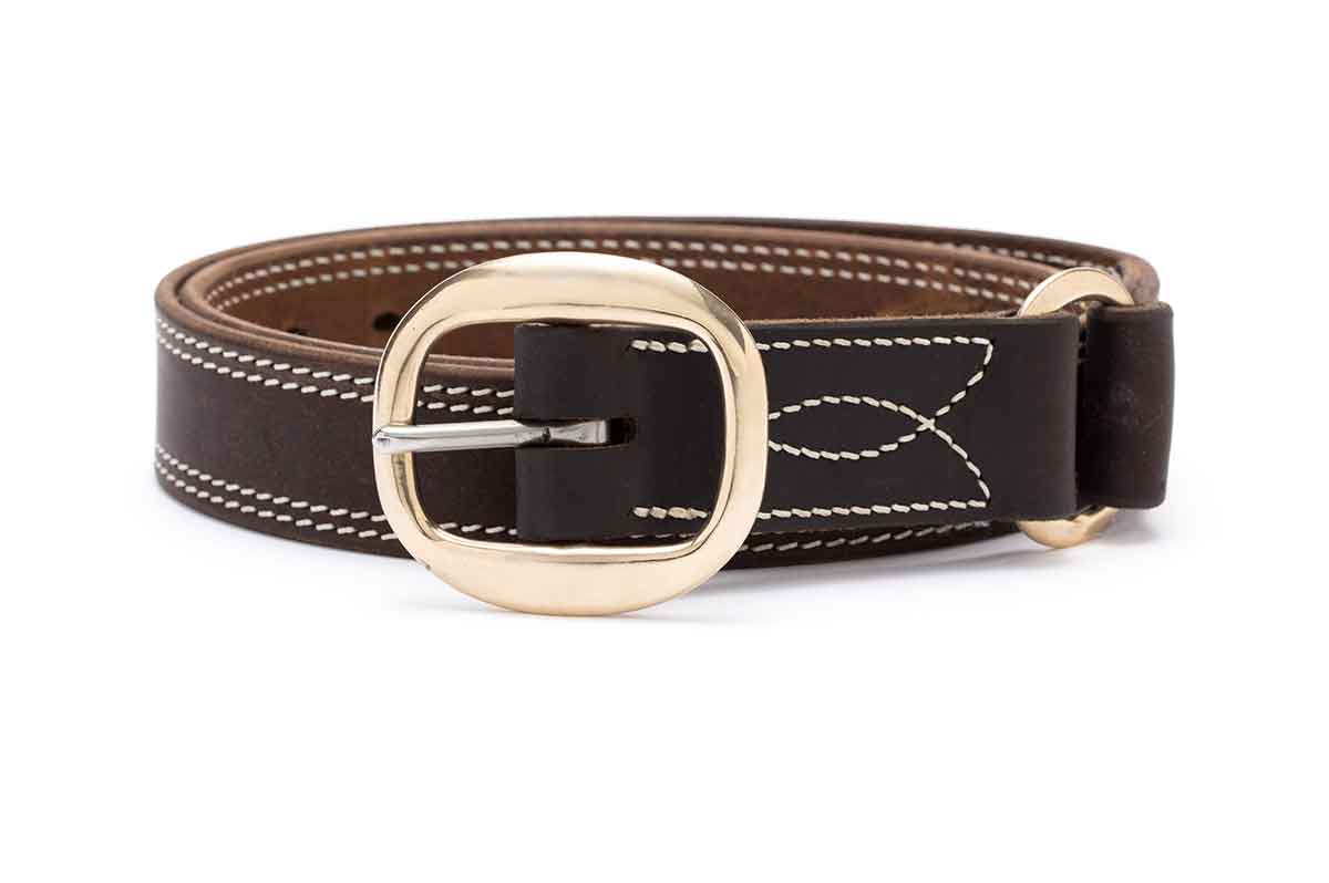 Ringers Leather Work Belt | Angus Barrett Saddlery