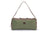 Weekend Warrior Travel Bag - Green Canvas & Chocolate Leather